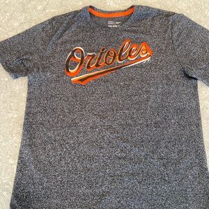 Orioles Nike Dri-Fit Short Sleeve Gray T-Shirt-XL